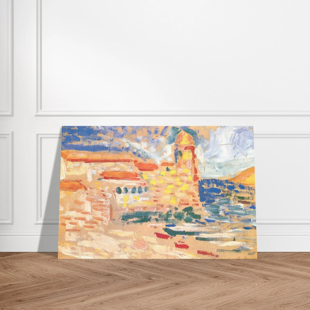VIEW OF COLLIOURE WITH CHURCH 1905 Poster | Henri Matisse Poster | Henri Matisse Print