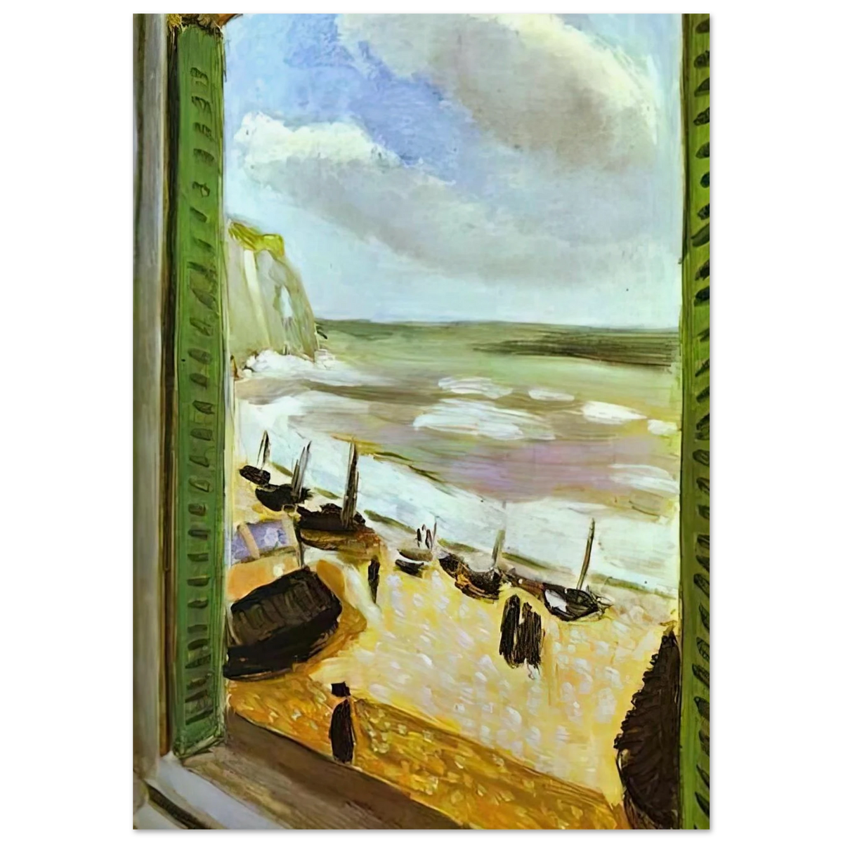 OPEN WINDOW AT COLLIOURE 1905 Poster | Henri Matisse Poster | Henri Matisse Print