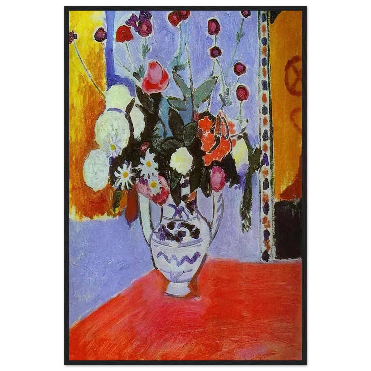 A BUNCH OF FLOWERS 1907 Framed Poster | Henri Matisse Framed Prints Wall Art | Henri Matisse Print