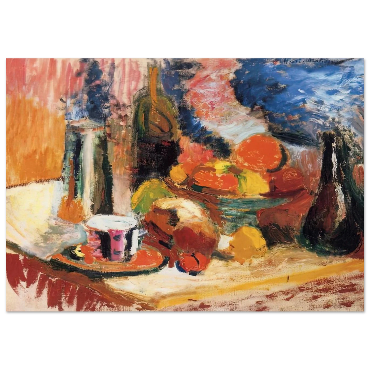 STILL LIFE WITH FRUIT 1896 Poster | Henri Matisse Poster | Henri Matisse Print