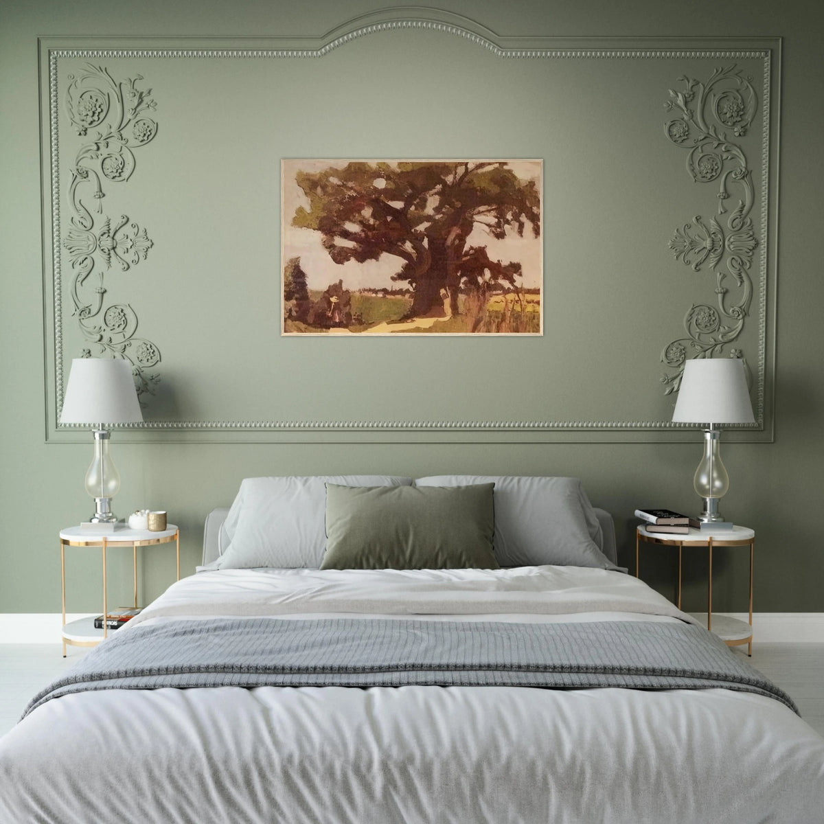BLASTED OAK BOHAIN 1903 Framed Poster | Henri Matisse Framed Prints Wall Art | Henri Matisse Print