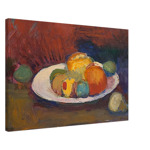 ASSIETTE DE FRUITS FRUIT DISH 1902 Canvas | Henri Matisse Canvas | Henri Matisse Print