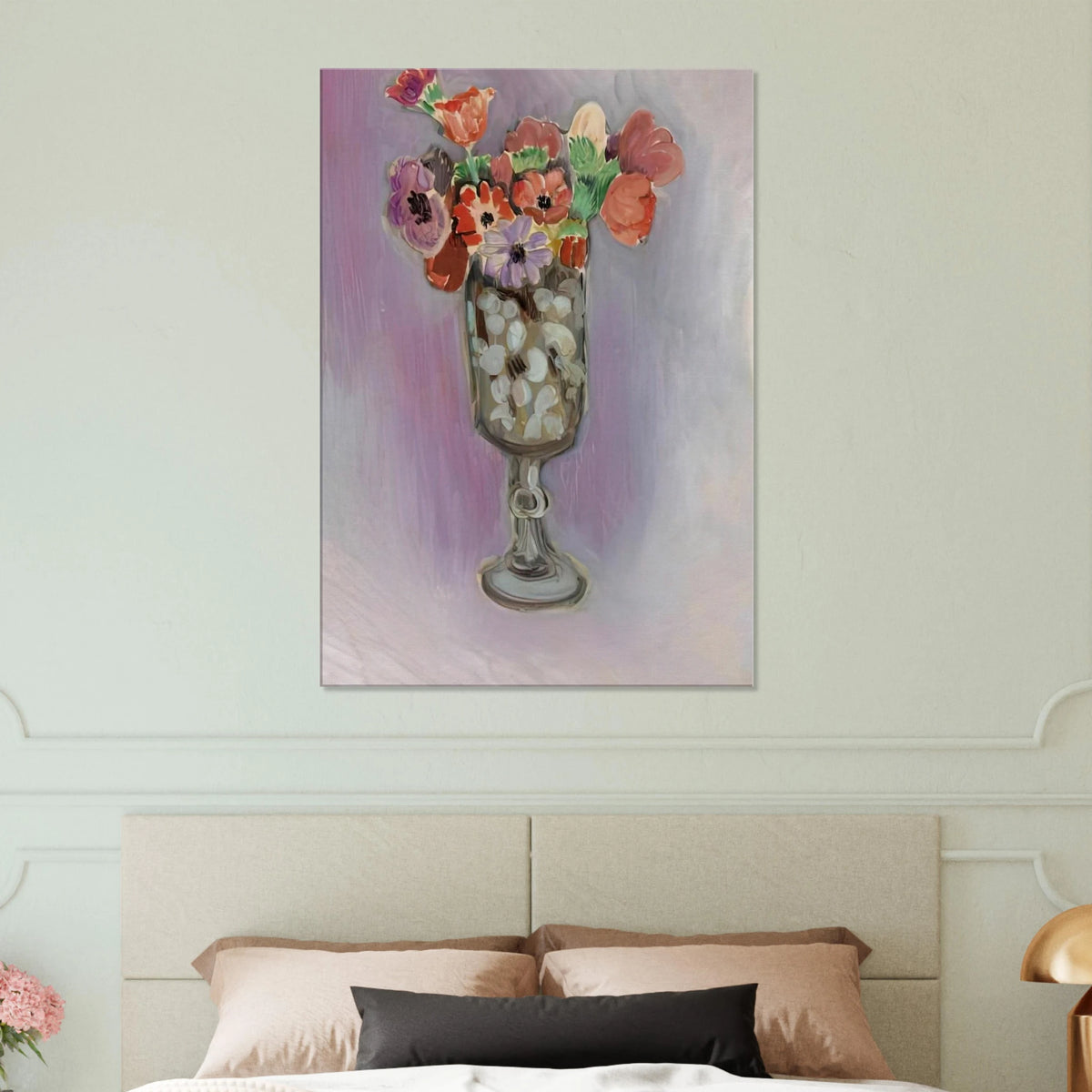 BOUQUET OF ANEMONES 1918 Canvas | Henri Matisse Canvas | Henri Matisse Print