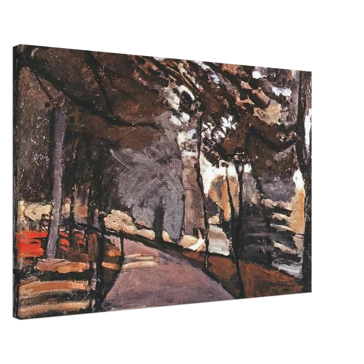 THE PATH IN THE BOIS DE BOULOGNE 1902 Canvas | Henri Matisse Canvas | Henri Matisse Print