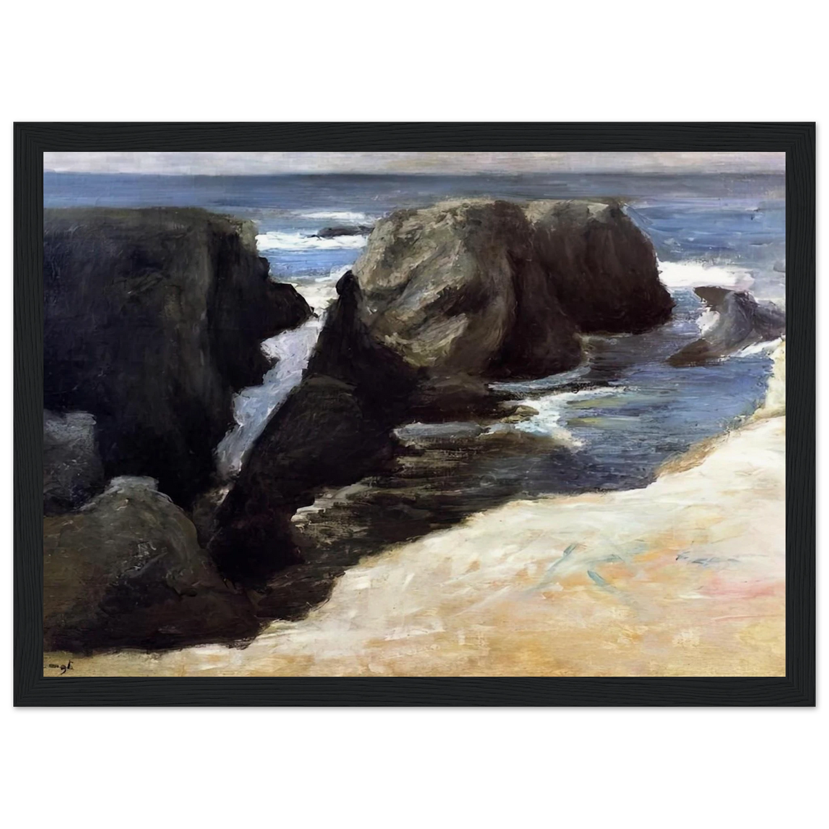 BELLE ILE 1896 0 Framed Poster | Henri Matisse Framed Prints Wall Art | Henri Matisse Print