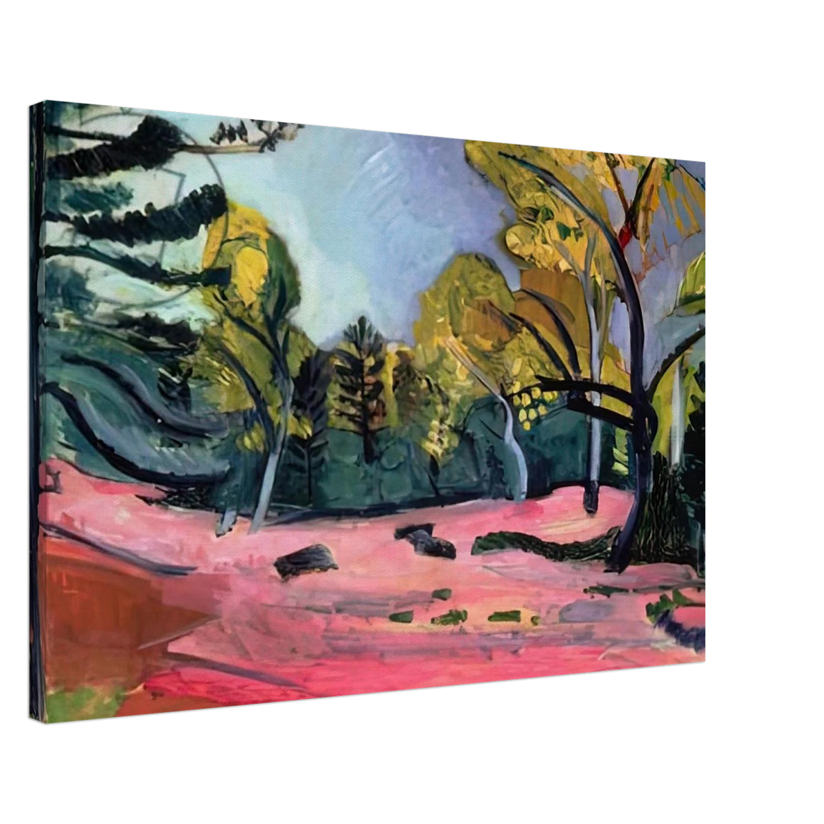 LANDSCAPE 1909 Canvas | Henri Matisse Canvas | Henri Matisse Print