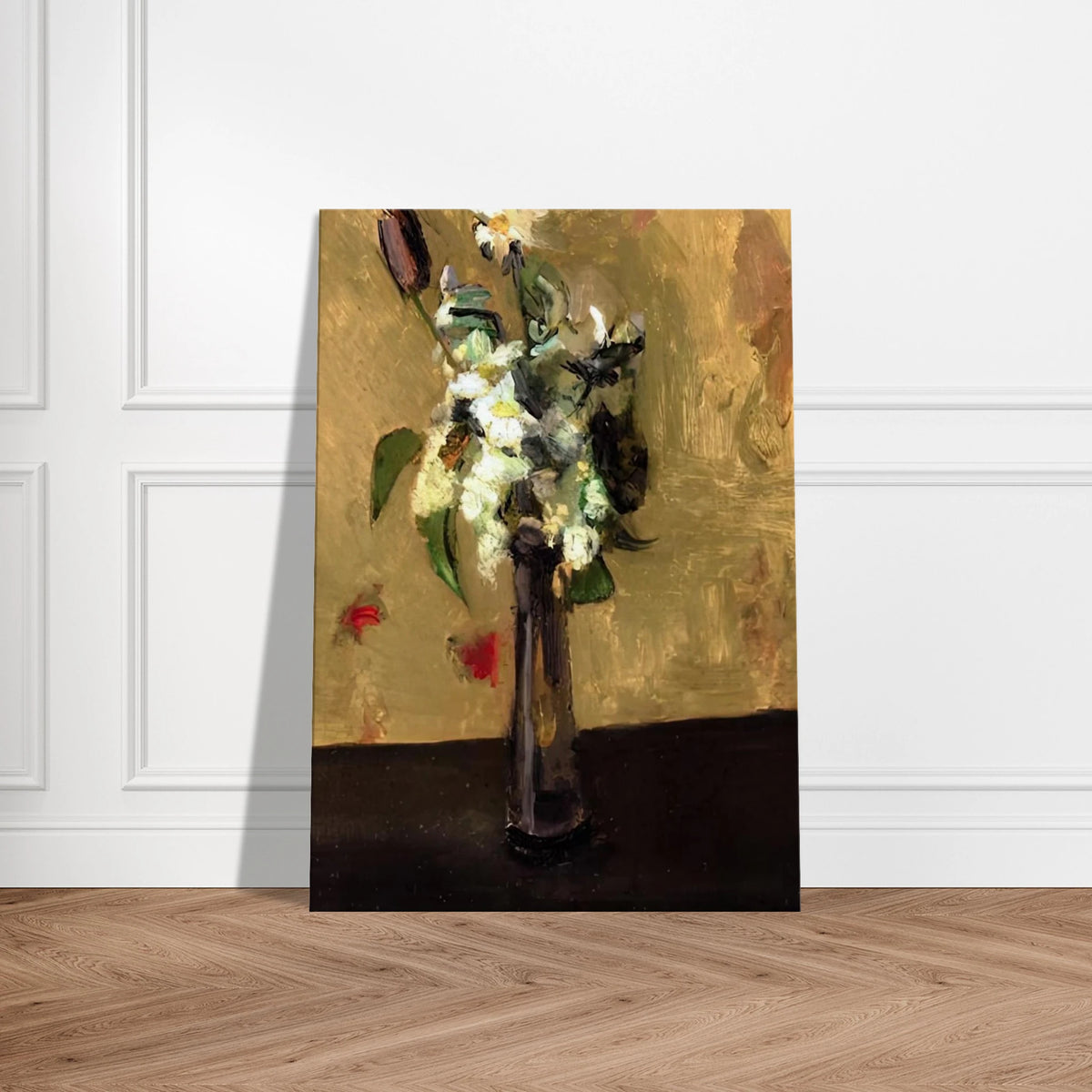 BOUQUET OF FLOWERS IN A CRYSTAL VASE 1902 Canvas | Henri Matisse Canvas | Henri Matisse Print