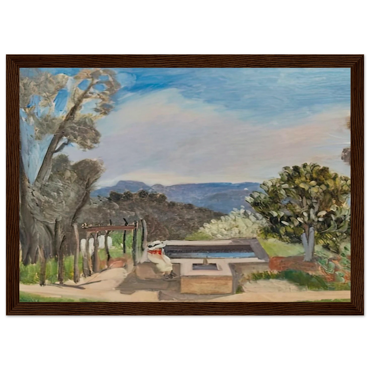 LE VIVIER PAYSAGE DE PROVENCE 1923 Framed Poster | Henri Matisse Framed Prints Wall Art | Henri Matisse Print