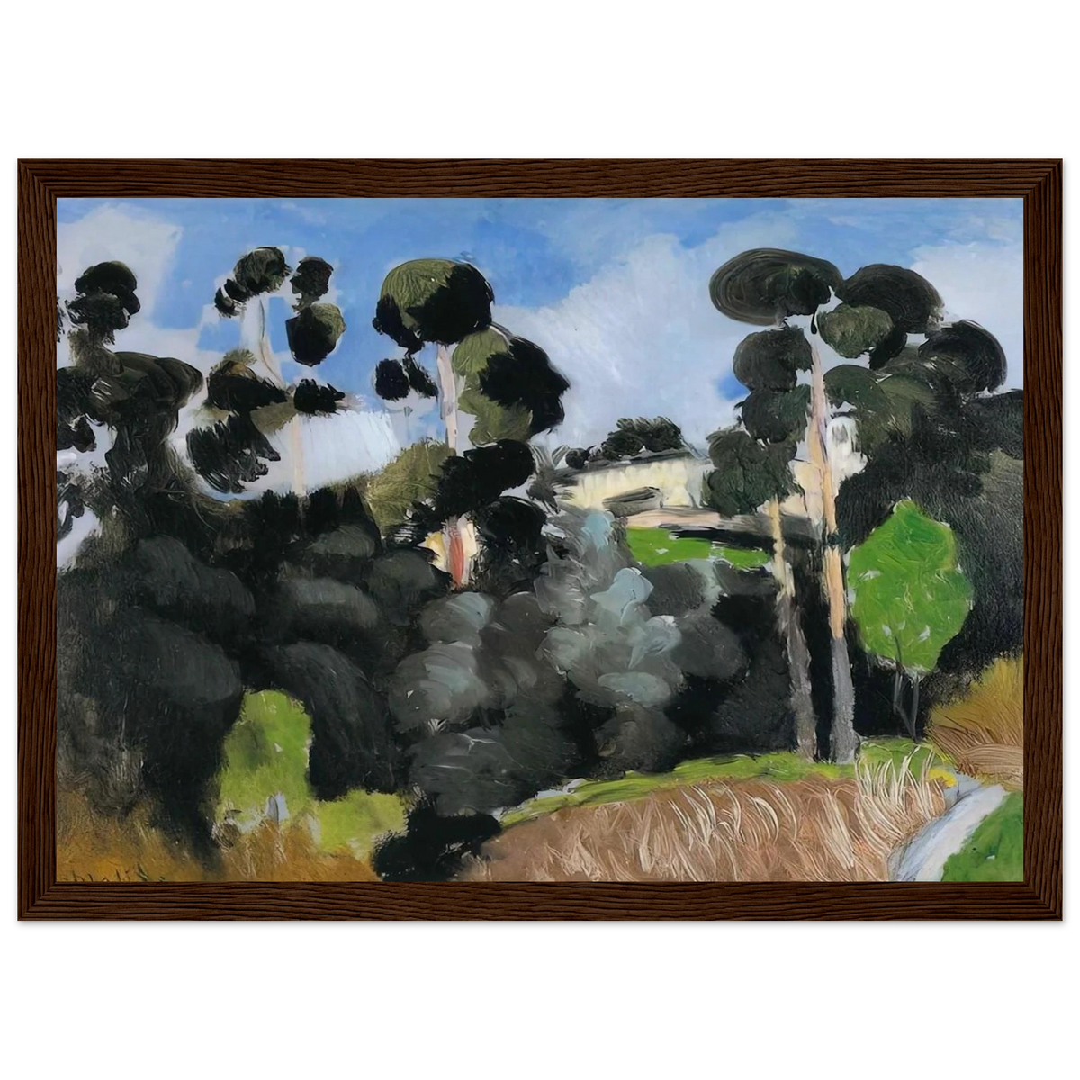 LANDSCAPE 1 Framed Poster | Henri Matisse Framed Prints Wall Art | Henri Matisse Print