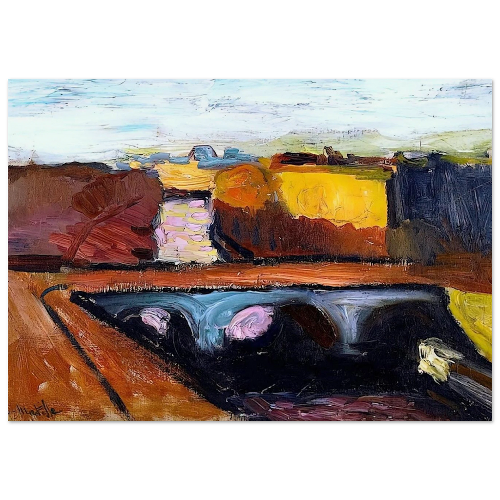 VIEW OF THE SEINE THE PONT SAINT MICHEL 1904 Poster | Henri Matisse Poster | Henri Matisse Print