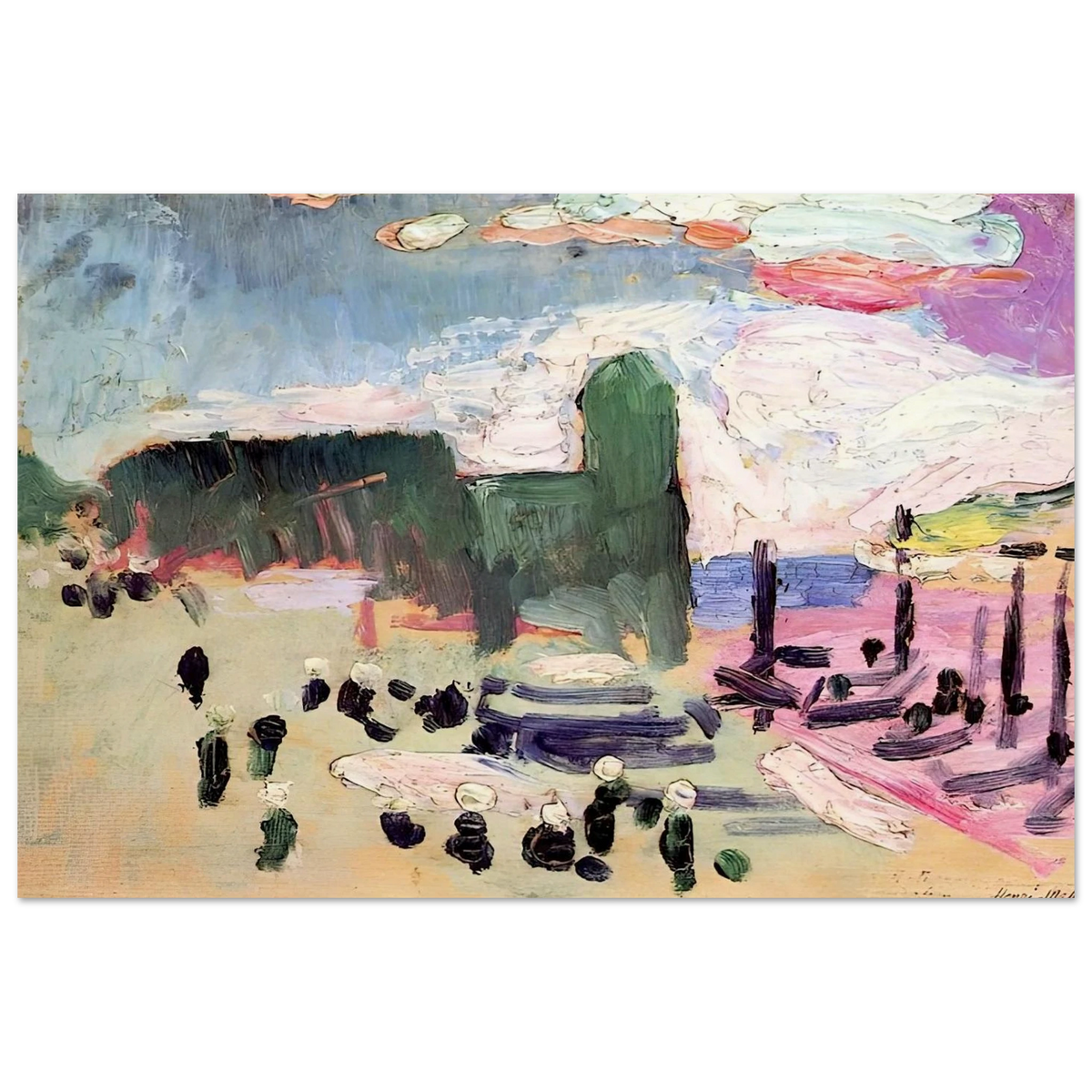 COLLIOURE 1905 Poster | Henri Matisse Poster | Henri Matisse Print