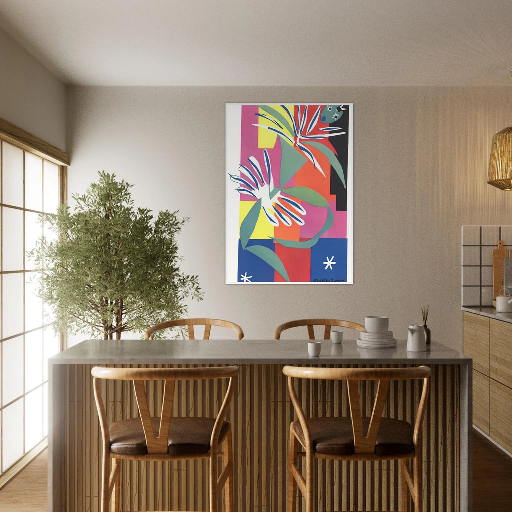 CREOLE DANCER Framed Poster | Henri Matisse Framed Prints Wall Art | Henri Matisse Print