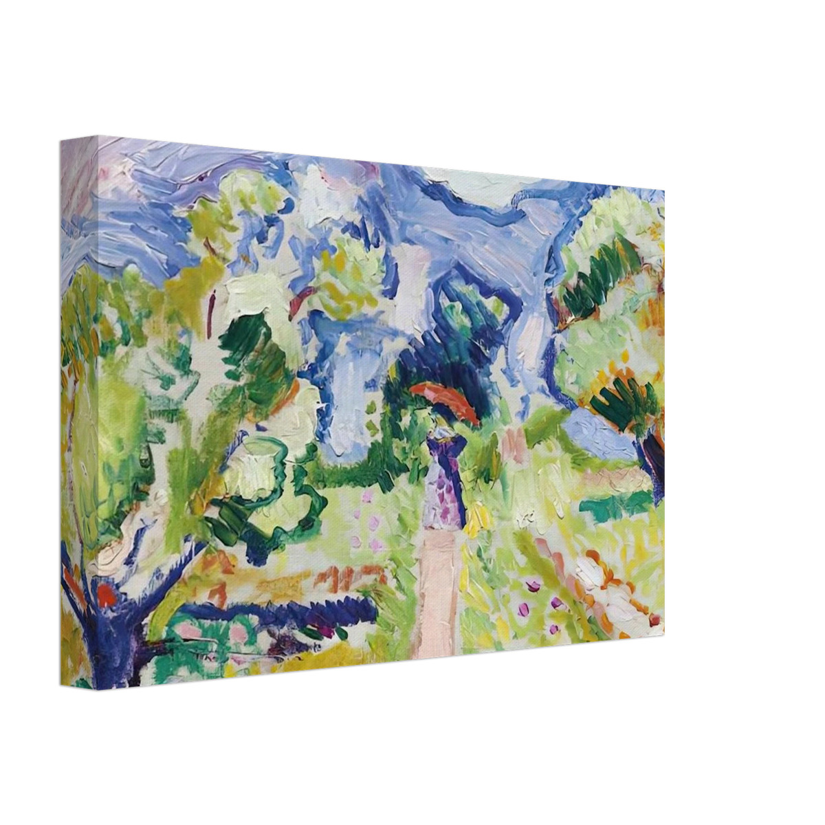PROMENADE DES OLIVIERS 1905 Canvas | Henri Matisse Canvas | Henri Matisse Print