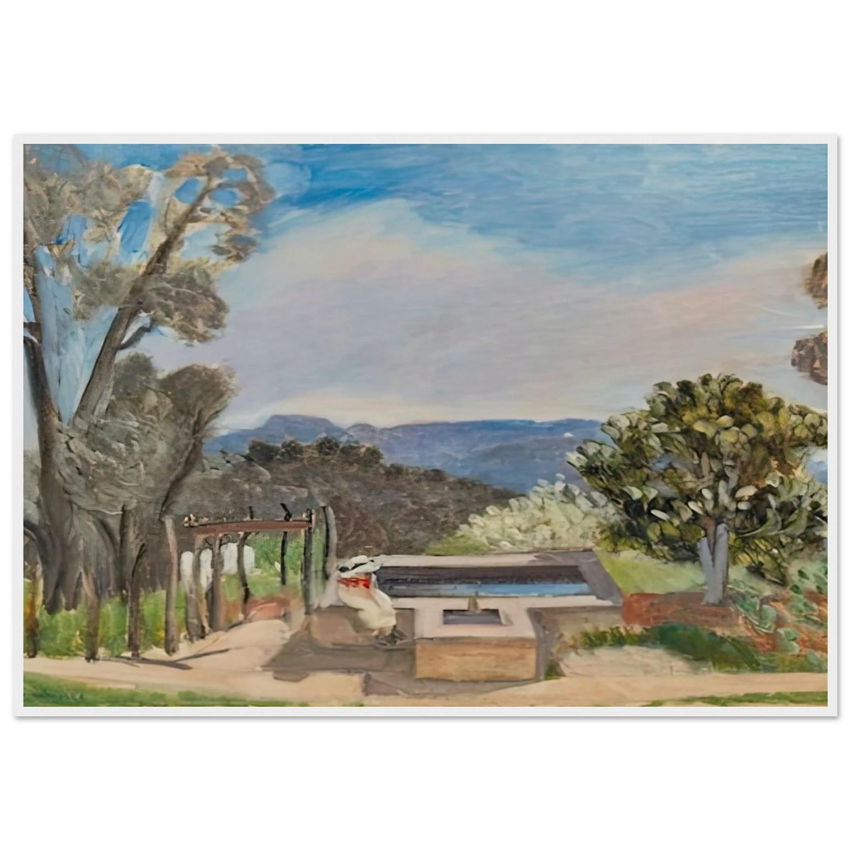 LE VIVIER PAYSAGE DE PROVENCE 1923 Framed Poster | Henri Matisse Framed Prints Wall Art | Henri Matisse Print
