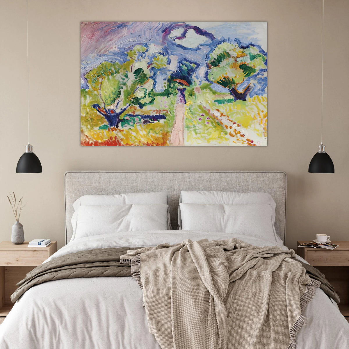 PROMENADE DES OLIVIERS 1905 Poster | Henri Matisse Poster | Henri Matisse Print