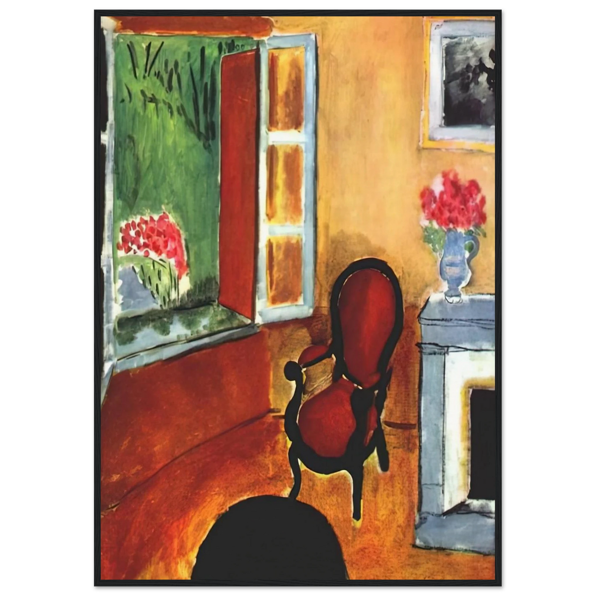 INTERIOR 1940 Framed Poster | Henri Matisse Framed Prints Wall Art | Henri Matisse Print