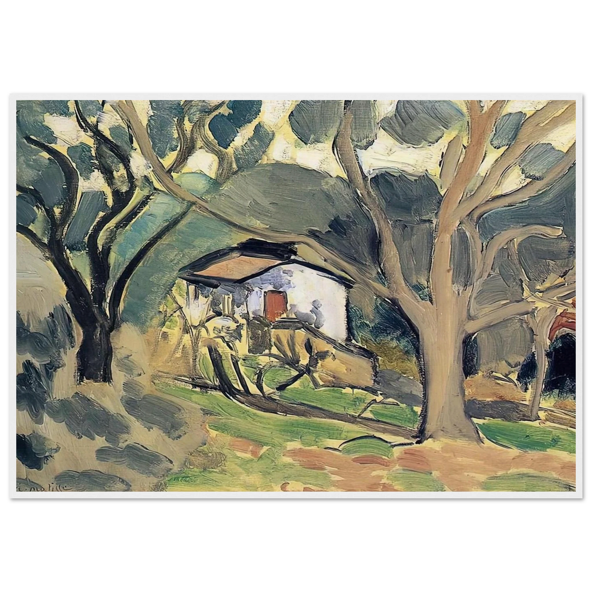 LANDSCAPE Framed Poster | Henri Matisse Framed Prints Wall Art | Henri Matisse Print