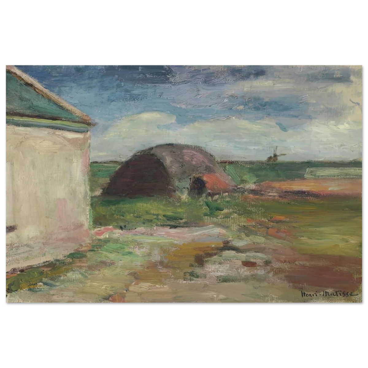 PAYSAGE DE BRETAGNE 1896 Poster | Henri Matisse Poster | Henri Matisse Print