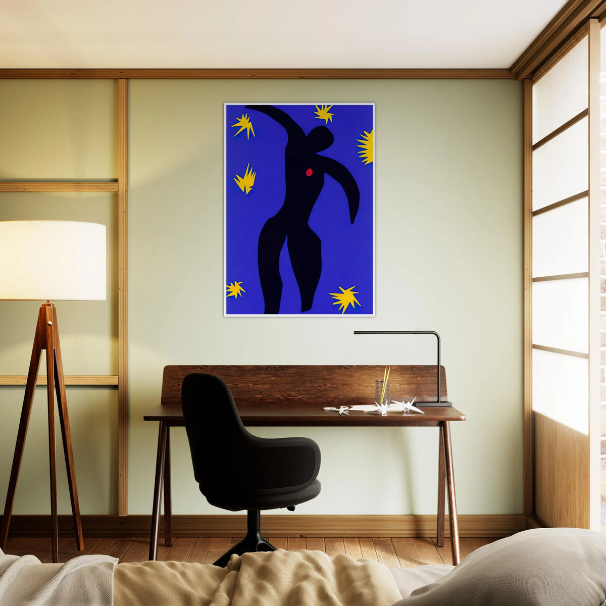 ICARUS 1944 Framed Poster | Henri Matisse Framed Prints Wall Art | Henri Matisse Print