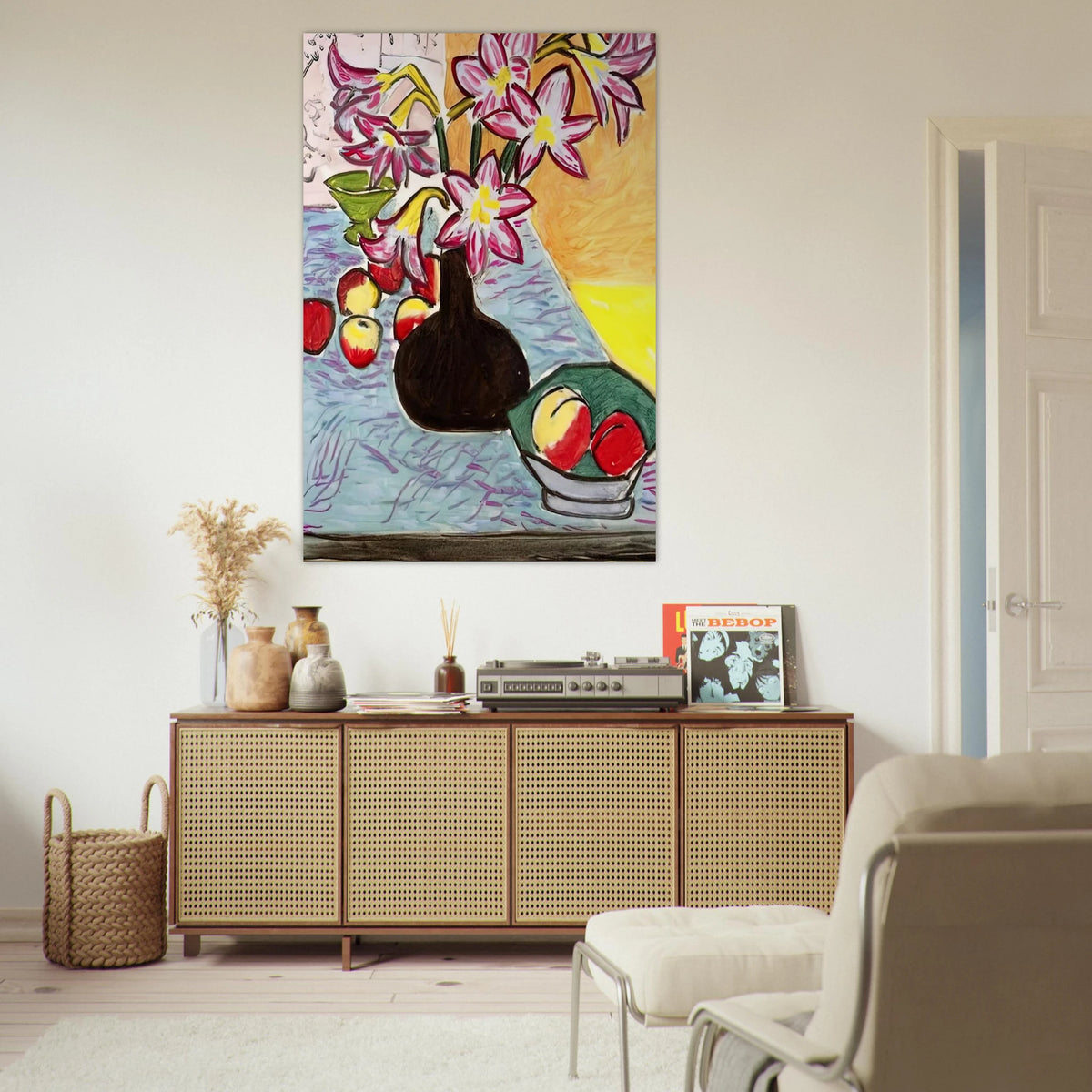 VASE OF AMARYLLIS 1941 Poster | Henri Matisse Poster | Henri Matisse Print