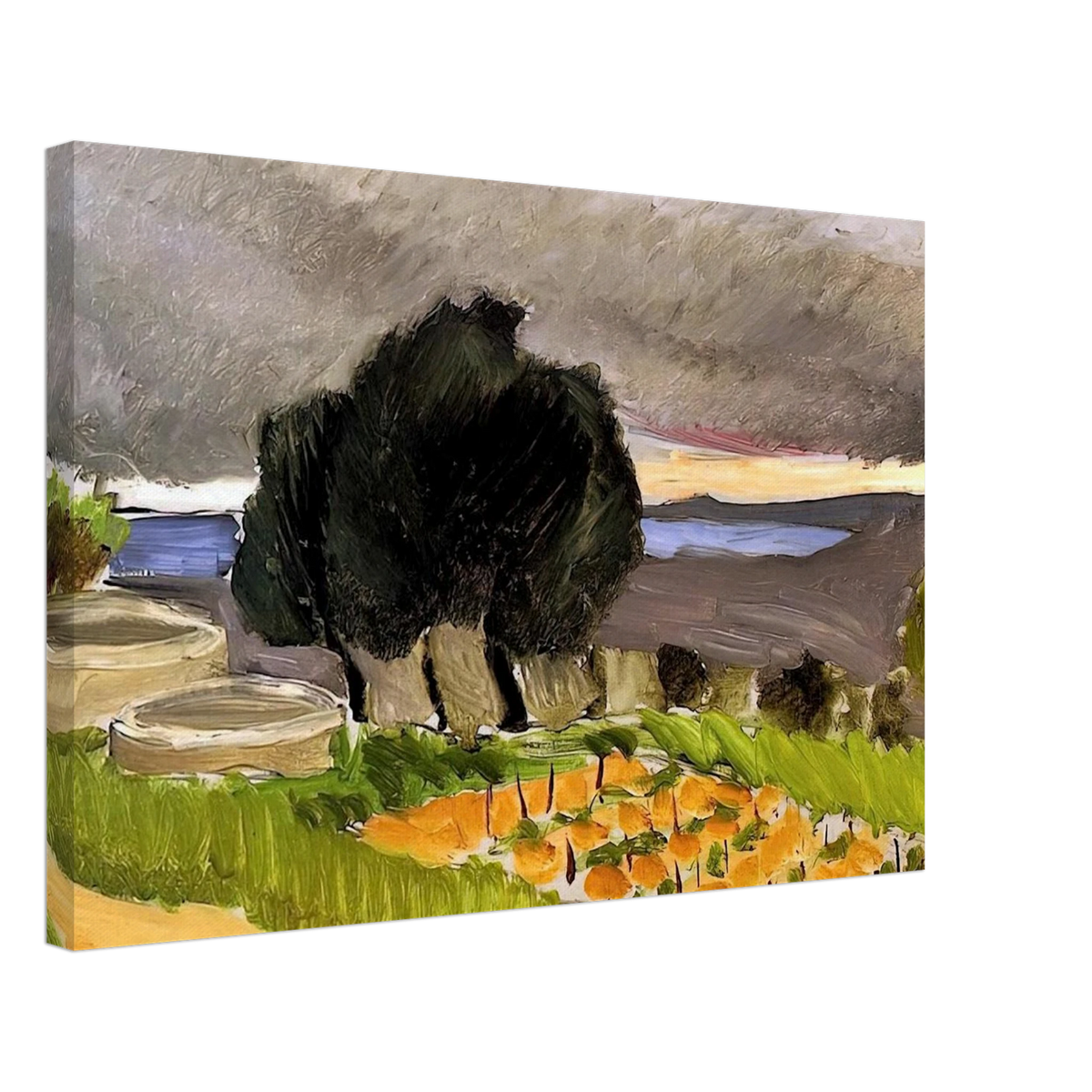 LANDSCAPE OF THE MIDI BEFORE THE STORM 1921 Canvas | Henri Matisse Canvas | Henri Matisse Print