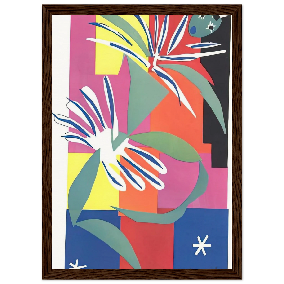 CREOLE DANCER Framed Poster | Henri Matisse Framed Prints Wall Art | Henri Matisse Print
