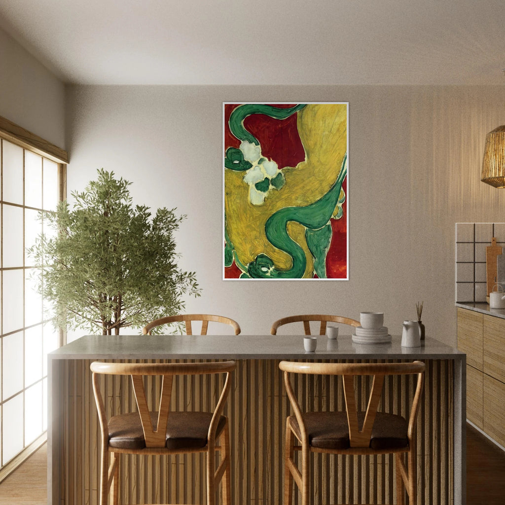 THE RACAILLE CHAIR 1946 Framed Poster | Henri Matisse Framed Prints Wall Art | Henri Matisse Print