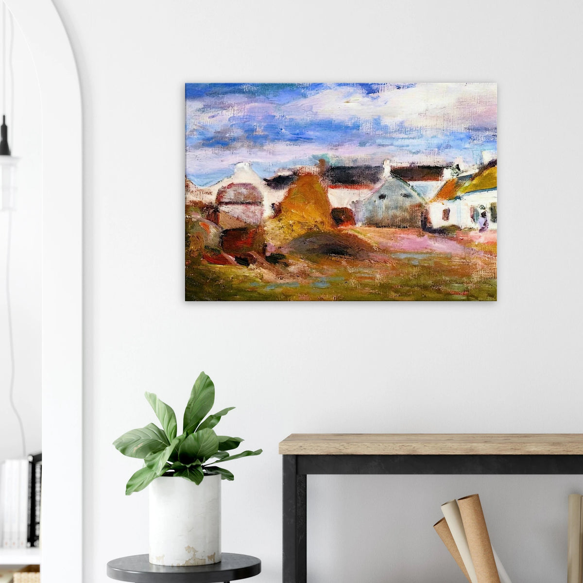 FARMYARD IN BRITTANY 1897 Canvas | Henri Matisse Canvas | Henri Matisse Print