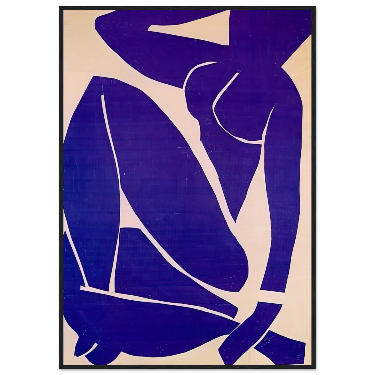 BLUE NUDE III 1952 Framed Poster | Henri Matisse Framed Prints Wall Art | Henri Matisse Print