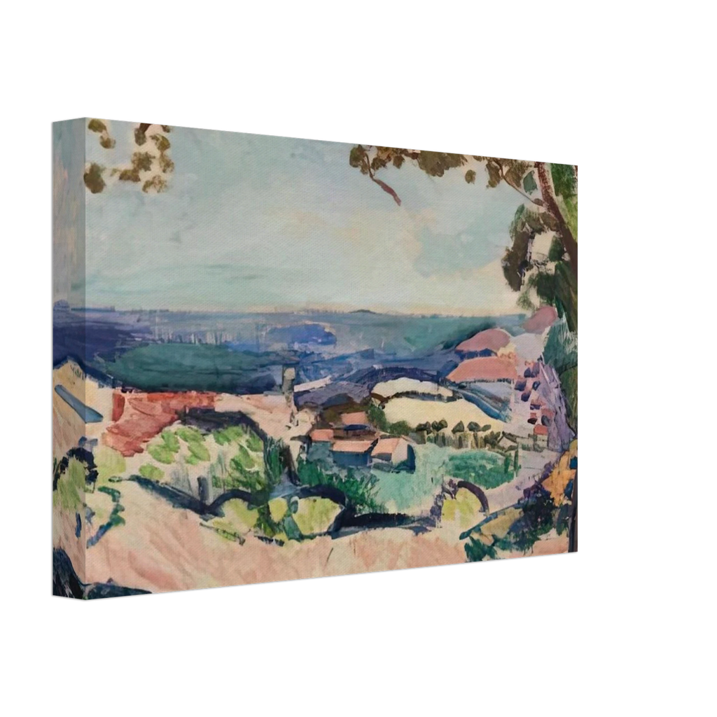 COLLIOURE LANDSCAPE 1906 Canvas | Henri Matisse Canvas | Henri Matisse Print