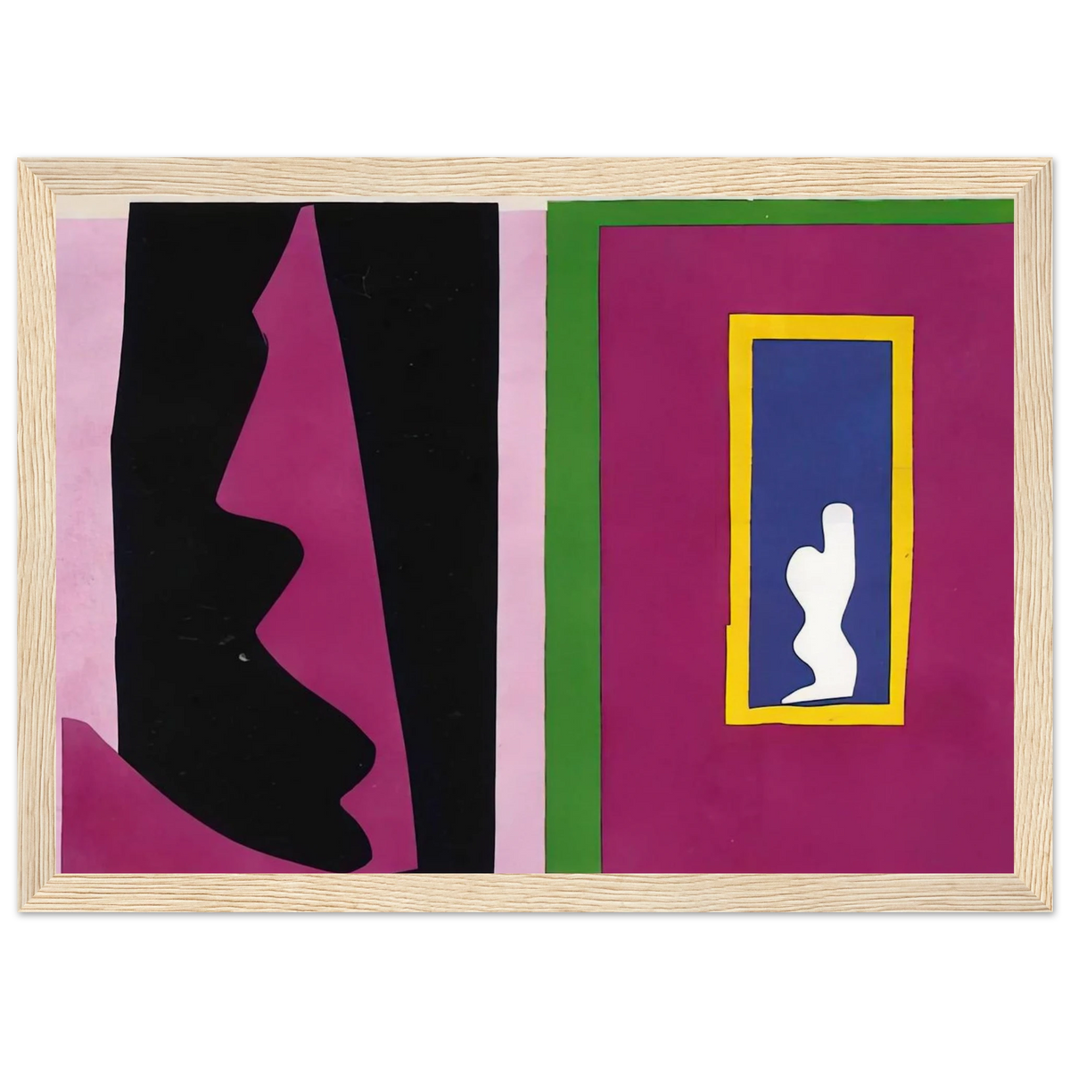 CUT OUTS Framed Poster | Henri Matisse Framed Prints Wall Art | Henri Matisse Print
