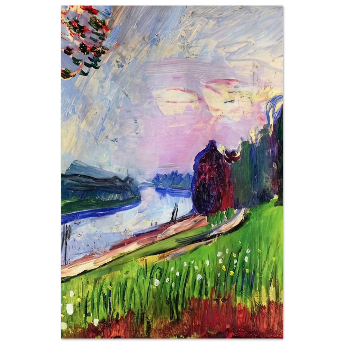 COPSE OF THE BANKS OF THE GARONNE 1900 Poster | Henri Matisse Poster | Henri Matisse Print