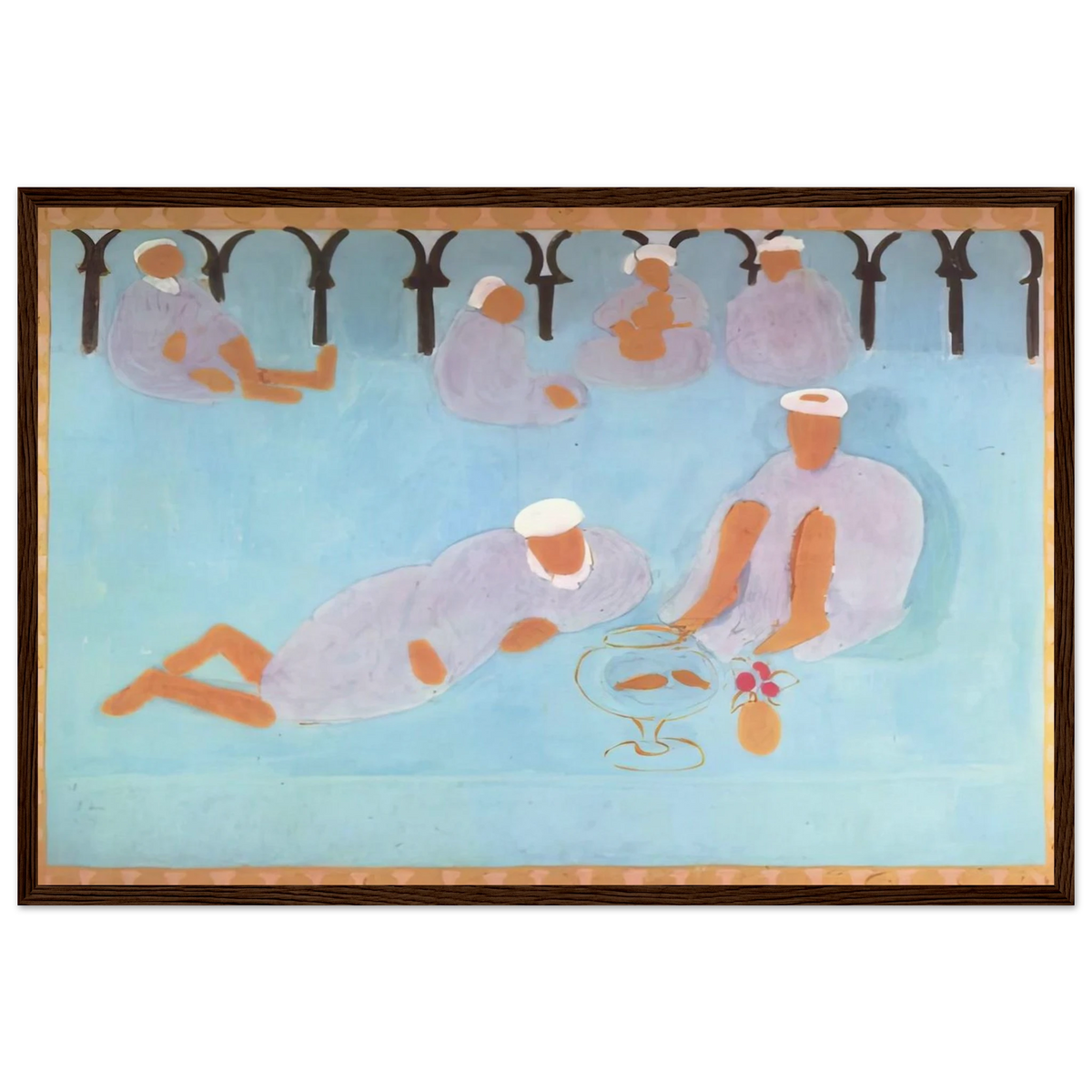 MOROCCAN CAF 1913 Framed Poster | Henri Matisse Framed Prints Wall Art | Henri Matisse Print