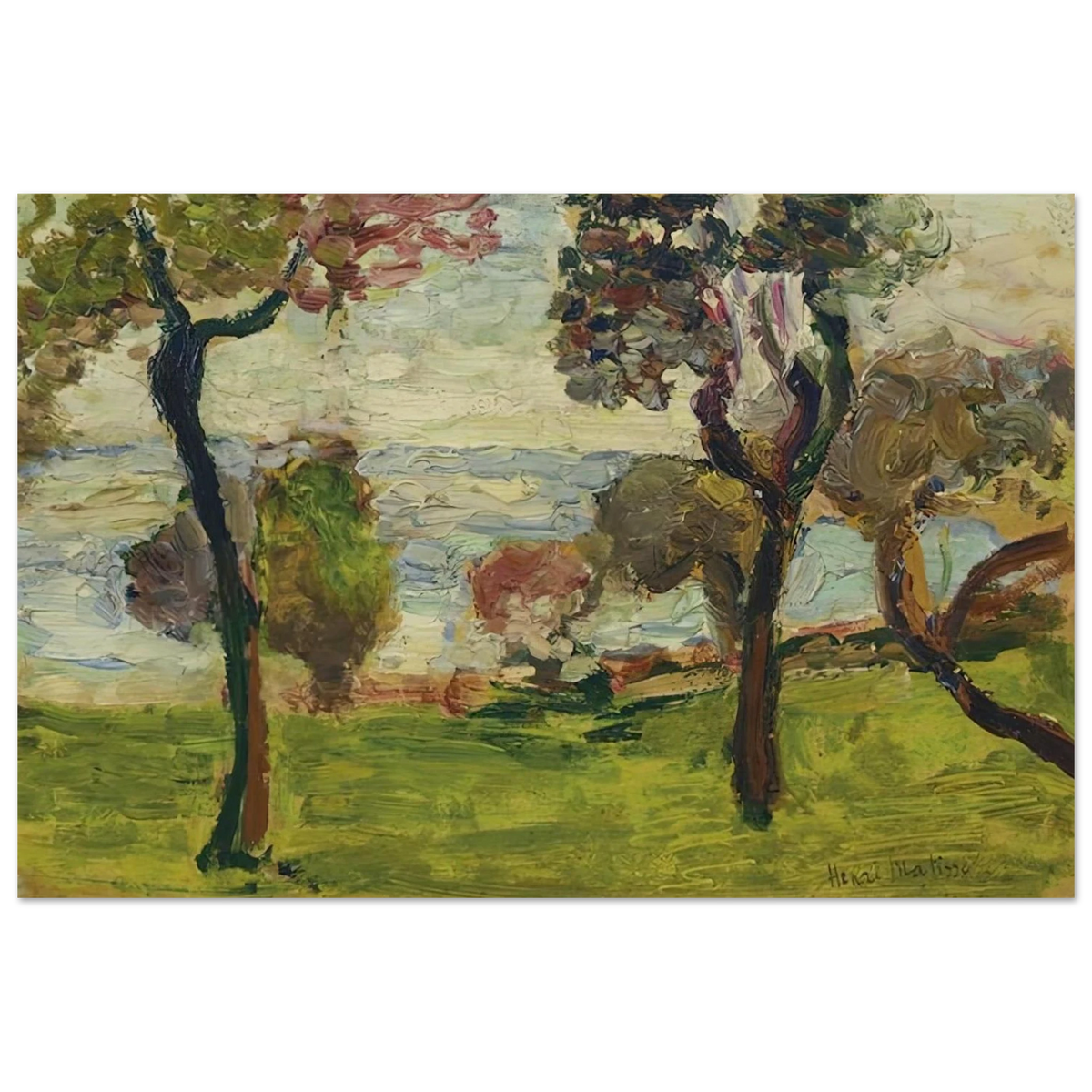 PAYSAGE 1898 Poster | Henri Matisse Poster | Henri Matisse Print