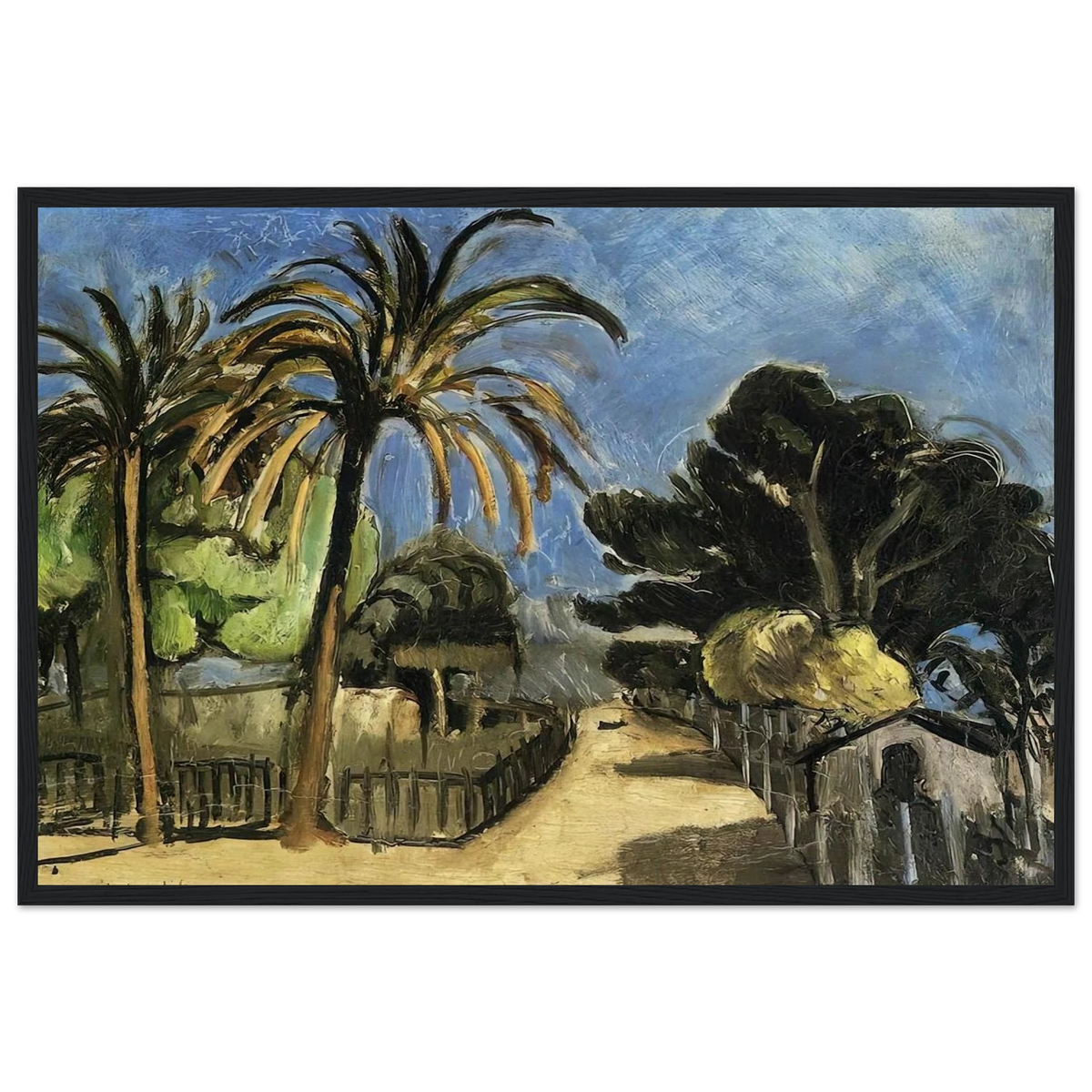 LANDSCAPE 1917 Framed Poster | Henri Matisse Framed Prints Wall Art | Henri Matisse Print