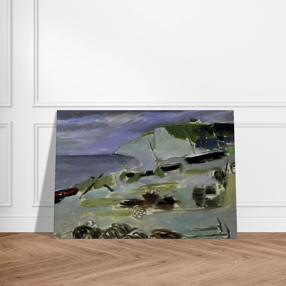 BOATS ON THE BEACH ETRETAT 1920 Canvas | Henri Matisse Canvas | Henri Matisse Print