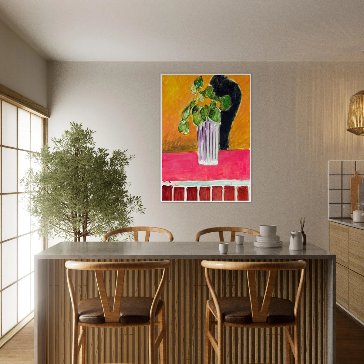 IVY BRANCH 1941 Framed Poster | Henri Matisse Framed Prints Wall Art | Henri Matisse Print