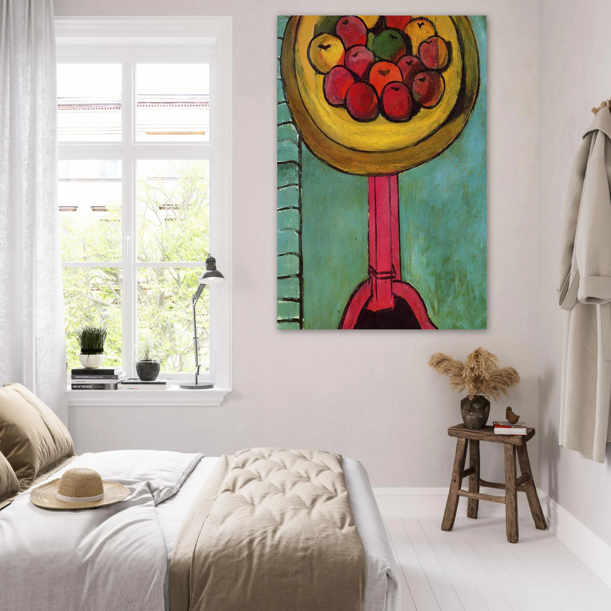 APPLES ON A TABLE GREEN BACKGROUND 1916 Poster | Henri Matisse Poster | Henri Matisse Print