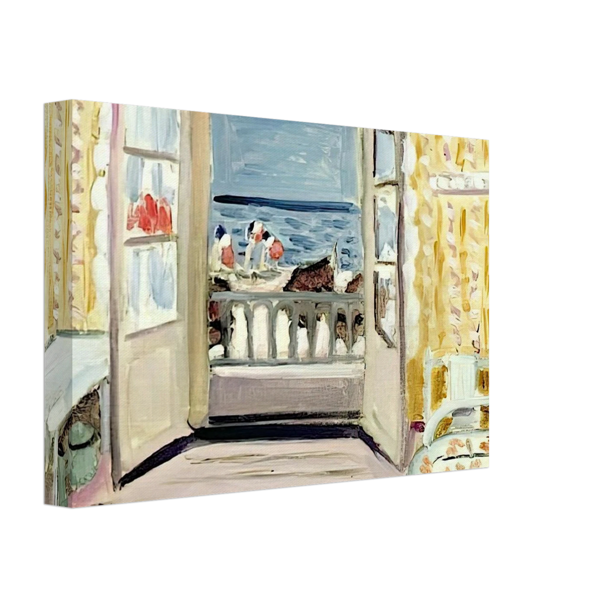 INTERIOR JULY 14TH ETRETAT 1920 Canvas | Henri Matisse Canvas | Henri Matisse Print