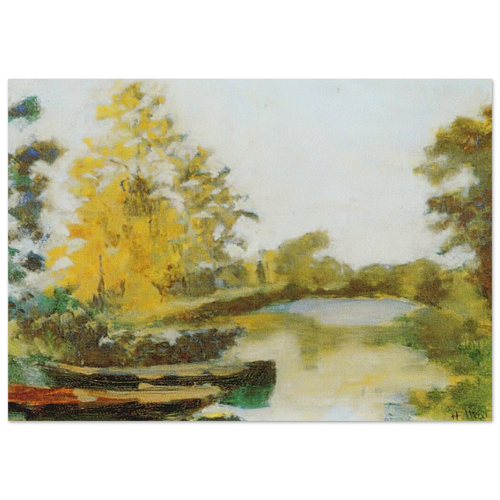 BANKS OF THE CANAL 1903 Poster | Henri Matisse Poster | Henri Matisse Print