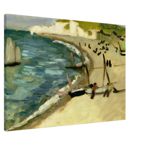 AHT AMONT CLIFFS AT ETRETAT 1920 Canvas | Henri Matisse Canvas | Henri Matisse Print