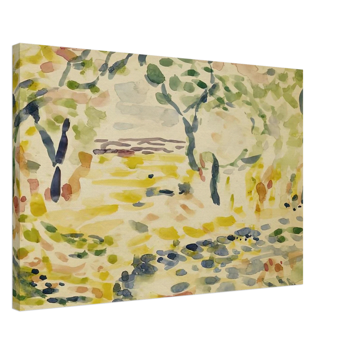 ETUDE POUR LE BONHEUR DE VIVRE 1905 Canvas | Henri Matisse Canvas | Henri Matisse Print