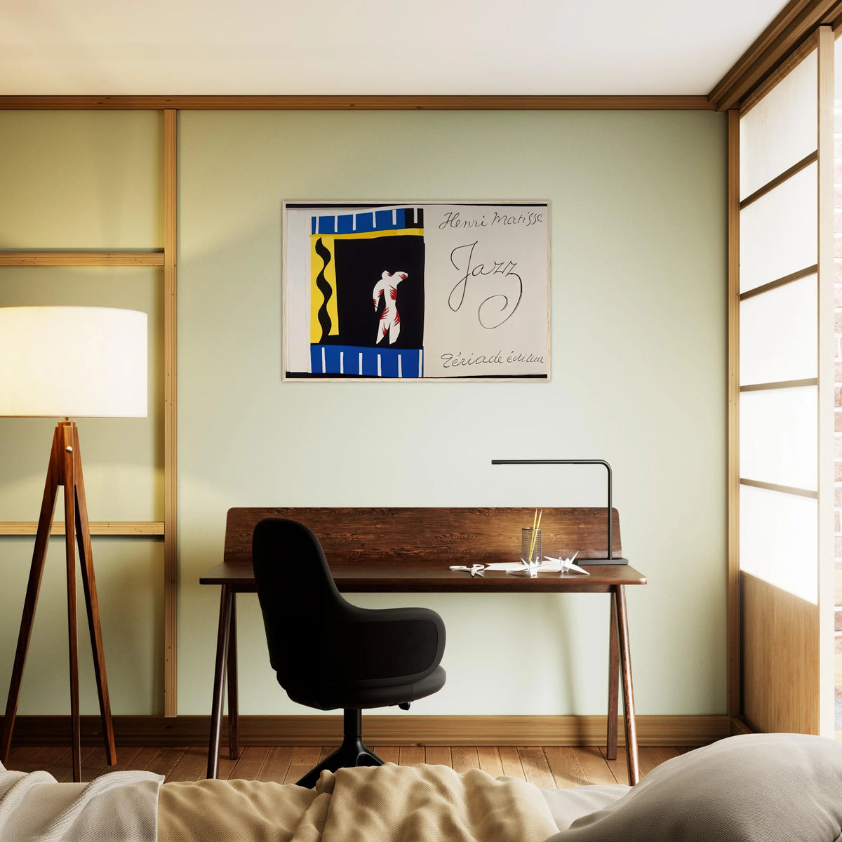 JAZZ BOOK 1947 Framed Poster | Henri Matisse Framed Prints Wall Art | Henri Matisse Print