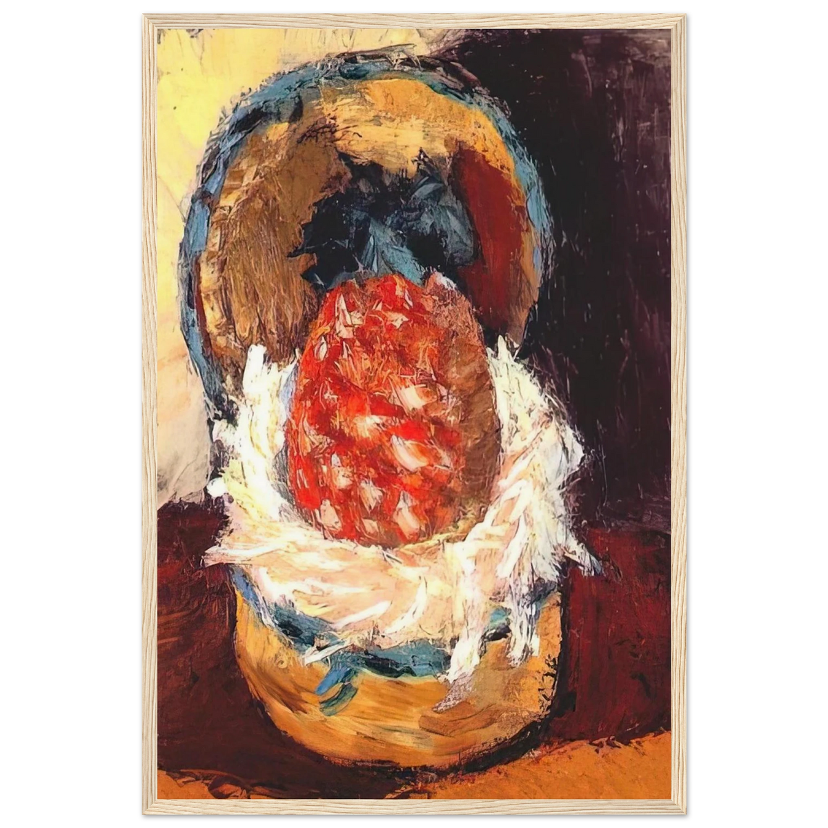 PINEAPPLE IN A BASKET 1926 Framed Poster | Henri Matisse Framed Prints Wall Art | Henri Matisse Print