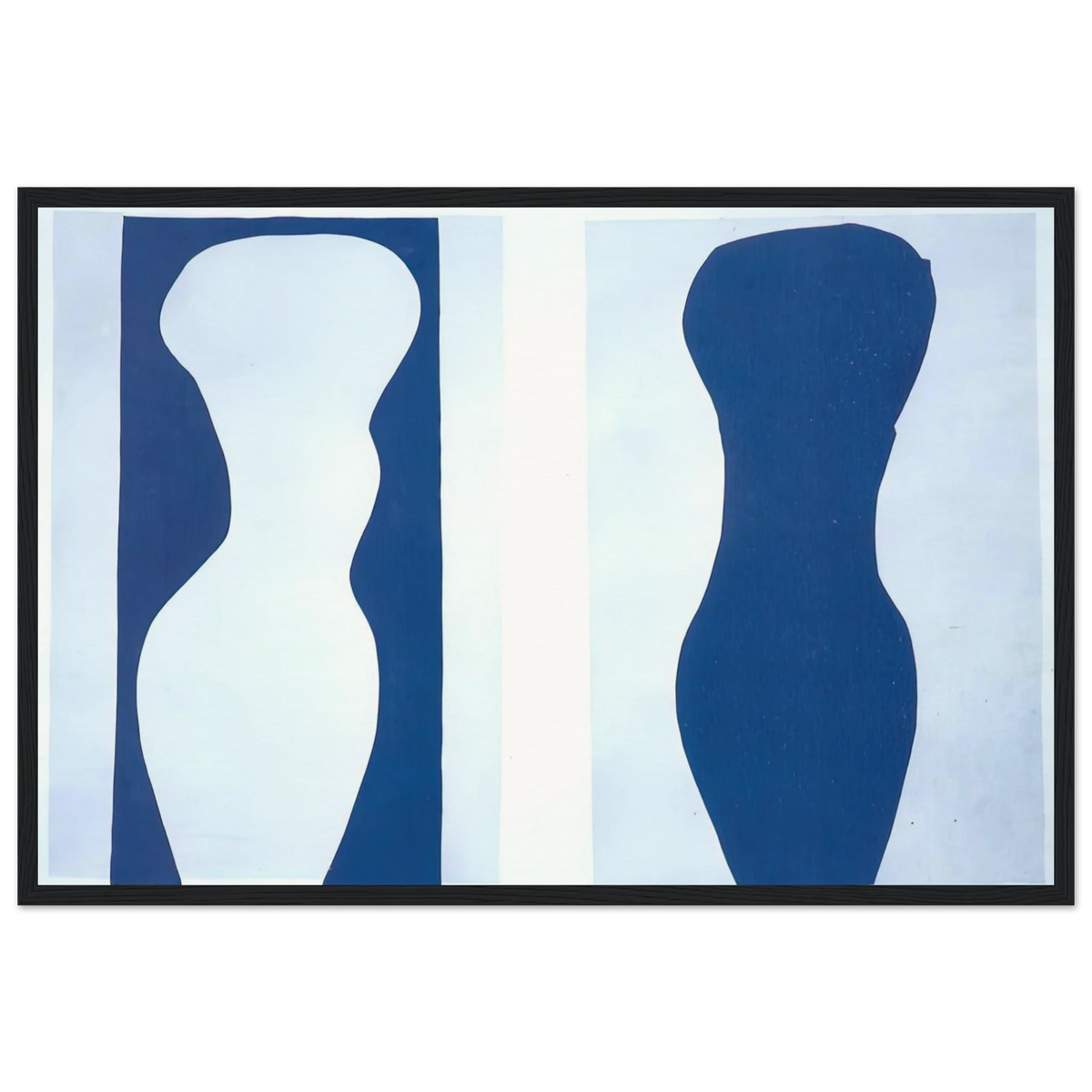 WHITE TORSO AND BLUE TORSO 1944 Framed Poster | Henri Matisse Framed Prints Wall Art | Henri Matisse Print