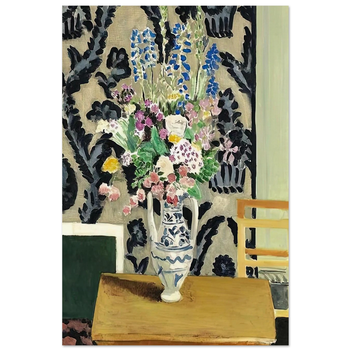 BOUQUET DE FLEURS POUR LE QUATORZE JUILLET 1919 Poster | Henri Matisse Poster | Henri Matisse Print