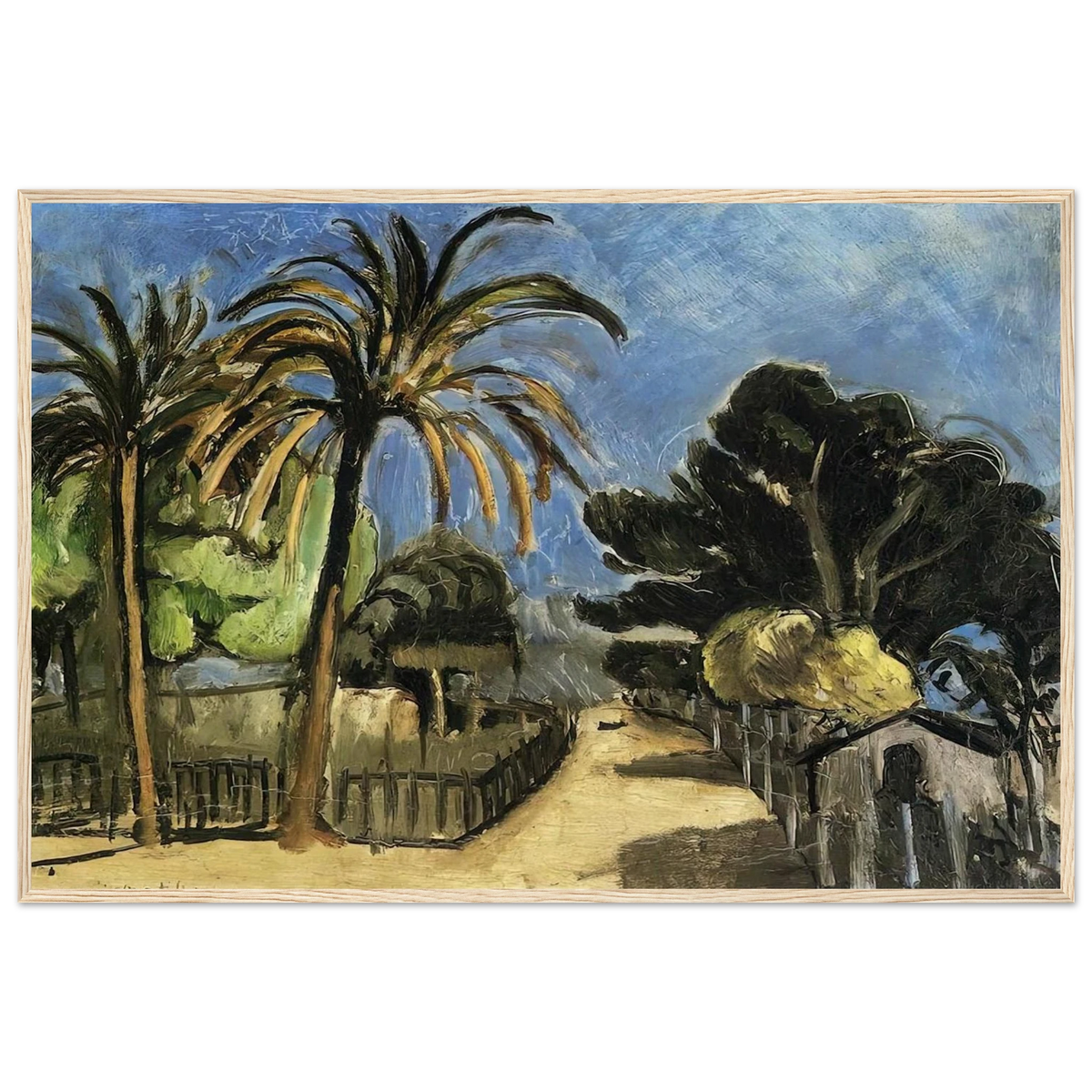 LANDSCAPE 1917 Framed Poster | Henri Matisse Framed Prints Wall Art | Henri Matisse Print