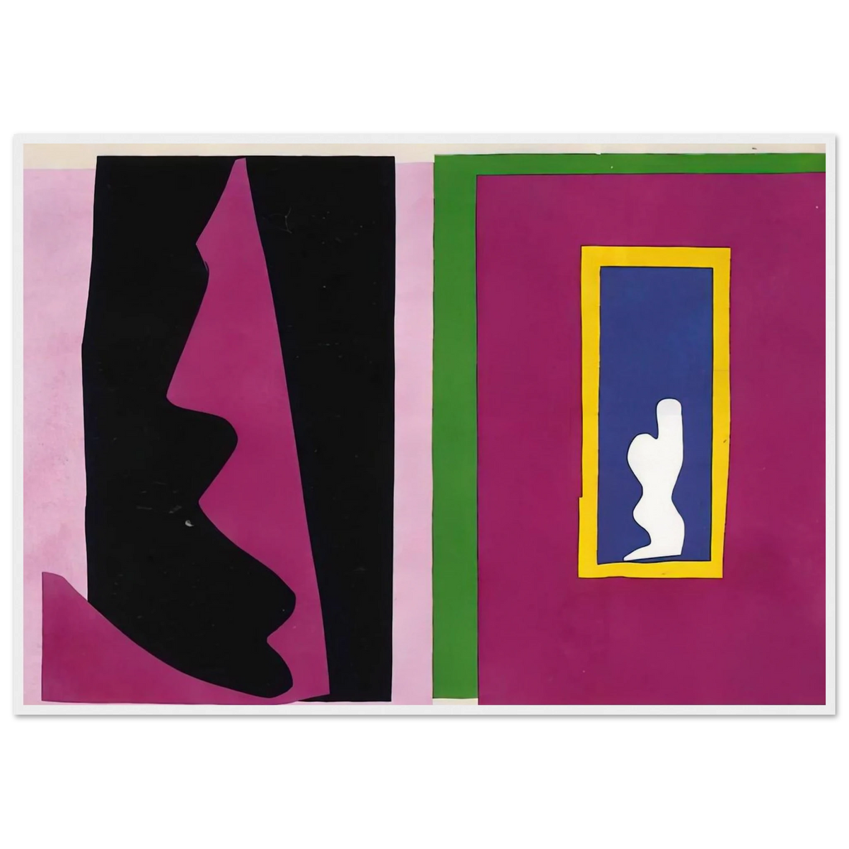 CUT OUTS Framed Poster | Henri Matisse Framed Prints Wall Art | Henri Matisse Print