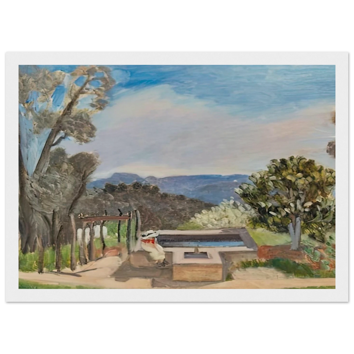 LE VIVIER PAYSAGE DE PROVENCE 1923 Framed Poster | Henri Matisse Framed Prints Wall Art | Henri Matisse Print