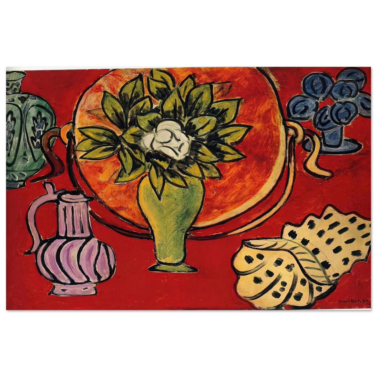 STILL LIFE WITH A MAGNOLIA 1941 Poster | Henri Matisse Poster | Henri Matisse Print